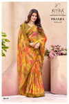 Pranjul Vol 4 By Kiyra Georgette Printed Online Daily Wear Saree Wholesale